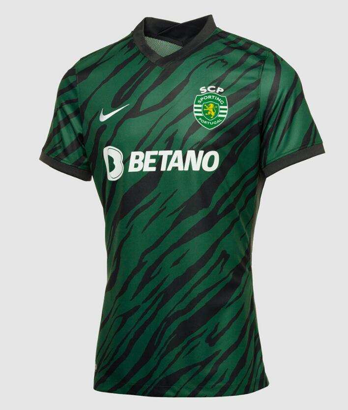 2021/22 Sporting Clube de Portugal Away Kit Soccer Jersey